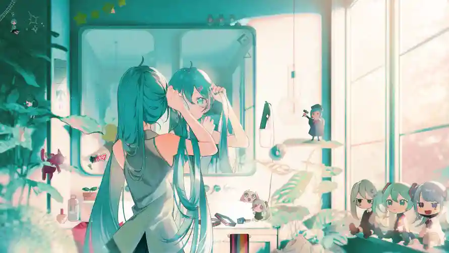 4k初音壁纸 - 动漫 - 场景 - 二次元「哲风壁纸」