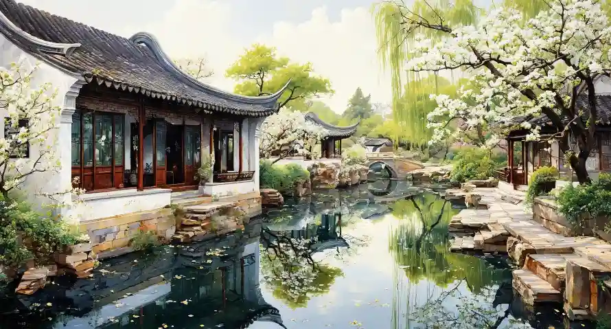 4k绝美壁纸 - 美景 - 风景 - 中式园林「哲风壁纸」 4k绝美壁纸 - 美景 - 风景 - 中式园林「哲风壁纸」