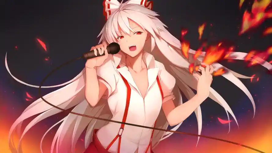 4k动漫壁纸 - 唱歌 - 少女 - 二次元「哲风壁纸」