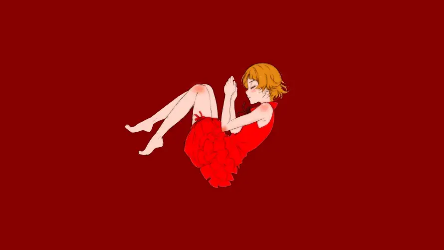 4k动漫壁纸 - 少女 - 躺姿 - 动漫壁纸「哲风壁纸」