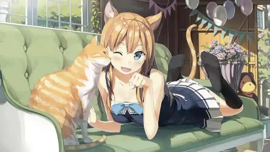 4k动漫壁纸 - 猫咪 - 萌娘 - 二次元「哲风壁纸」