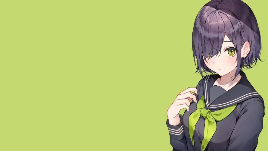 4k动漫壁纸 - 少女 - 清新 - 绿底「哲风壁纸」 4k动漫壁纸 - 少女 - 清新 - 绿底「哲风壁纸」