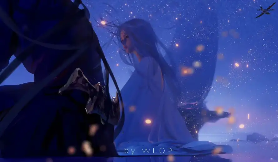 4k光影壁纸 - 夜空 - 鬼刀 - 海琴烟「哲风壁纸」