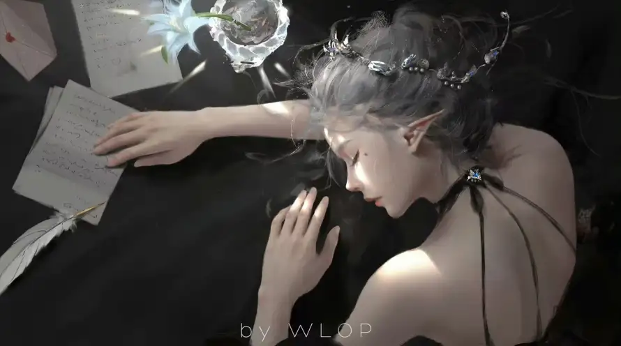 4k鬼刀壁纸 - 海琴烟 - WLOP - 动漫人物「哲风壁纸」