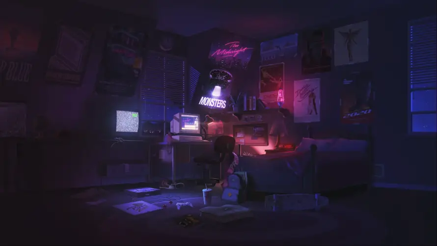 4k动漫壁纸 - 夜景 - 氛围感 - 动漫壁纸「哲风壁纸」
