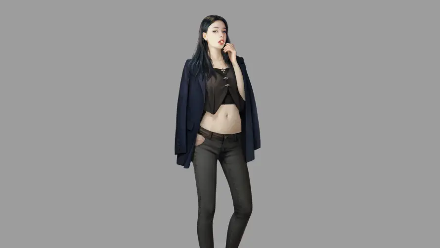 4k美女壁纸 - 个性造型 - 动漫壁纸 - 时尚穿搭「哲风壁纸」