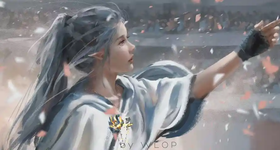4k鬼刀壁纸 - 二次元 - 海琴烟 - WLOP「哲风壁纸」