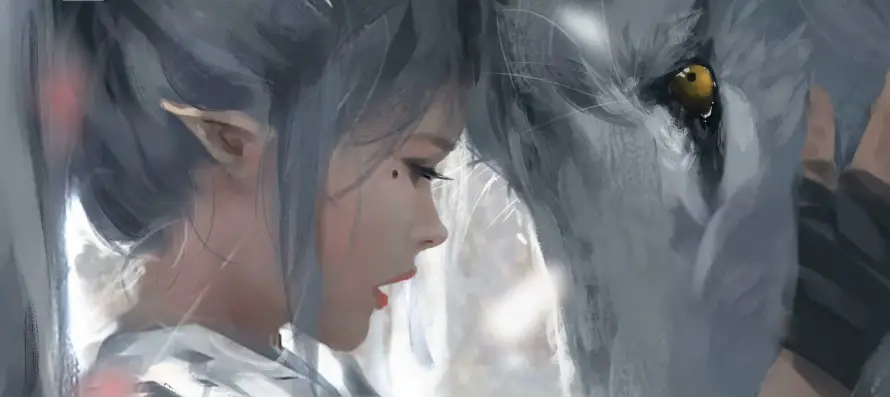 4k插画壁纸 - 角色 - 鬼刀 - 海琴烟「哲风壁纸」