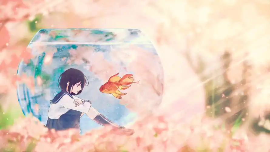 4k动漫壁纸 - 少女 - 梦幻 - 背景「哲风壁纸」