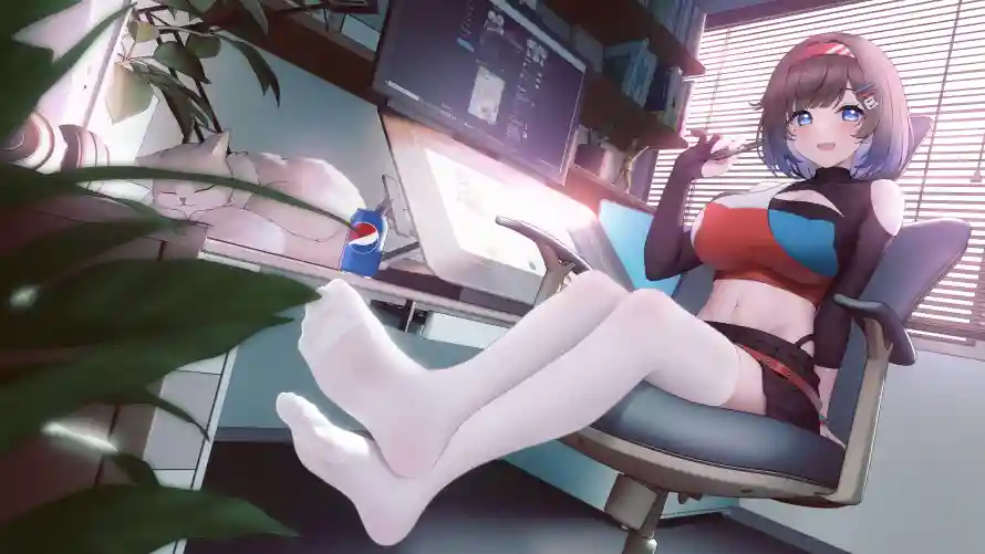 4k动漫壁纸 - 少女 - 酷炫 - 二次元「哲风壁纸」