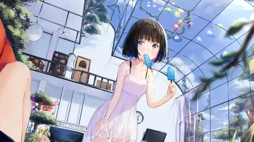 4k动漫壁纸 - 少女 - 梦幻 - 清新「哲风壁纸」