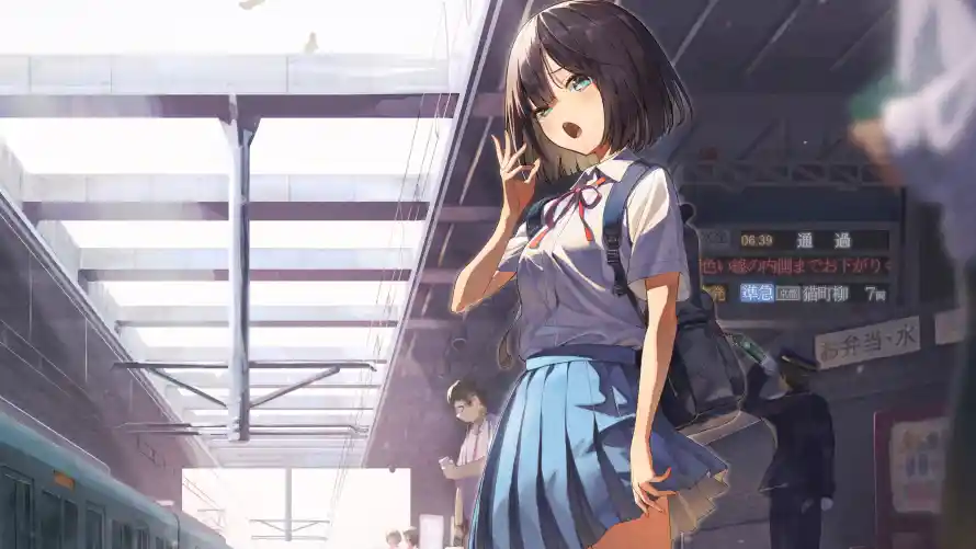 4k动漫壁纸 - 少女 - 清新 - 背景「哲风壁纸」 4k动漫壁纸 - 少女 - 清新 - 背景「哲风壁纸」