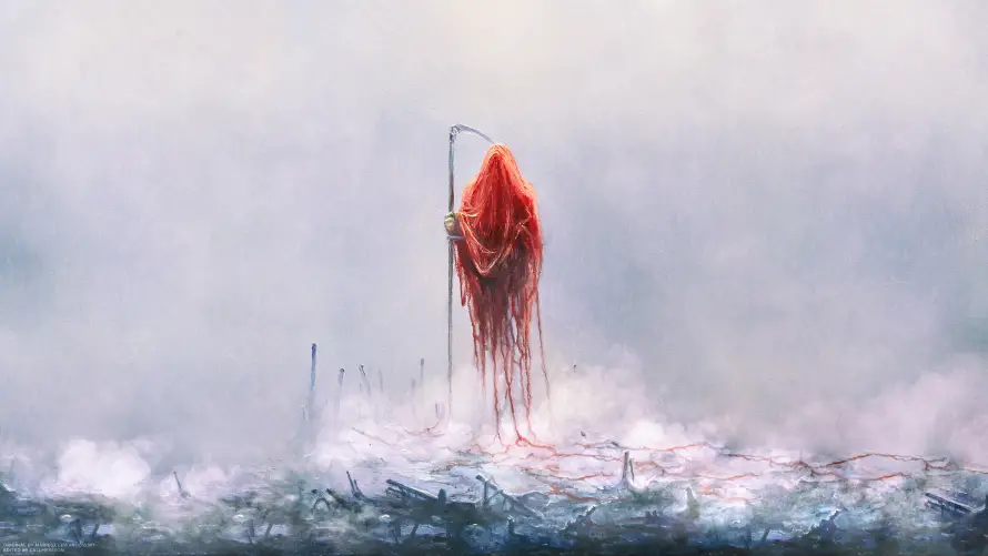 4k壁纸壁纸 - 死神 - 海洋背景 - 神秘场景「哲风壁纸」