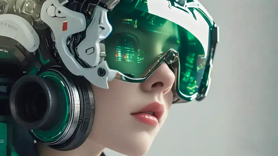 4k未来感壁纸 - AI艺术 - 机械装备 - 科技人物「哲风壁纸」