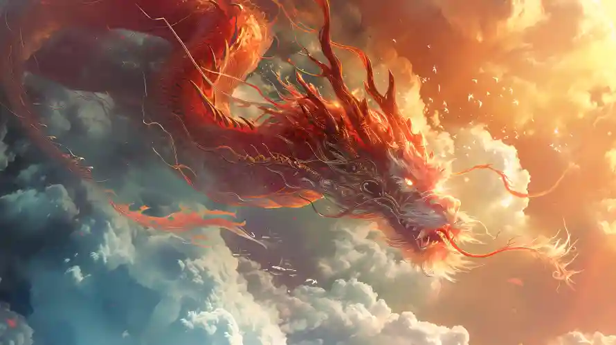 4kAI壁纸-中国龙 - 神兽-热门的壁纸「哲风壁纸」