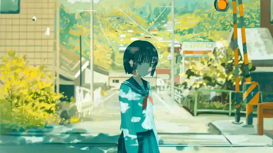 4k动漫壁纸 - 少女 - 清新 - 背景「哲风壁纸」