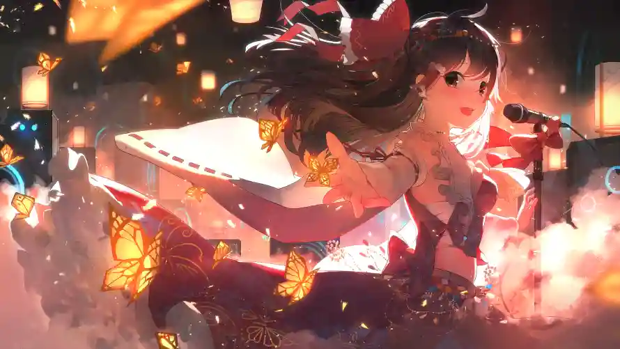 4k动漫壁纸 - 少女 - 灯笼 - 灵动「哲风壁纸」 4k动漫壁纸 - 少女 - 灯笼 - 灵动「哲风壁纸」