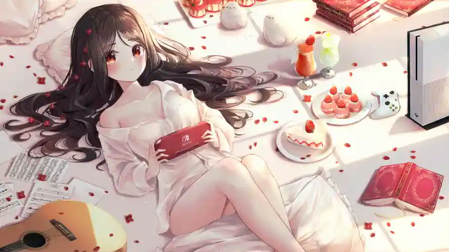 4k动漫壁纸 - 美女 - 背景 - 唯美风「哲风壁纸」