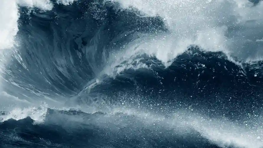 4k海浪壁纸-壮阔海浪和风景-汹涌海浪壁纸推荐「哲风壁纸」