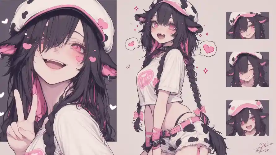 4k二次元壁纸 - 兽耳娘 - AI壁纸 - 动漫形象「哲风壁纸」