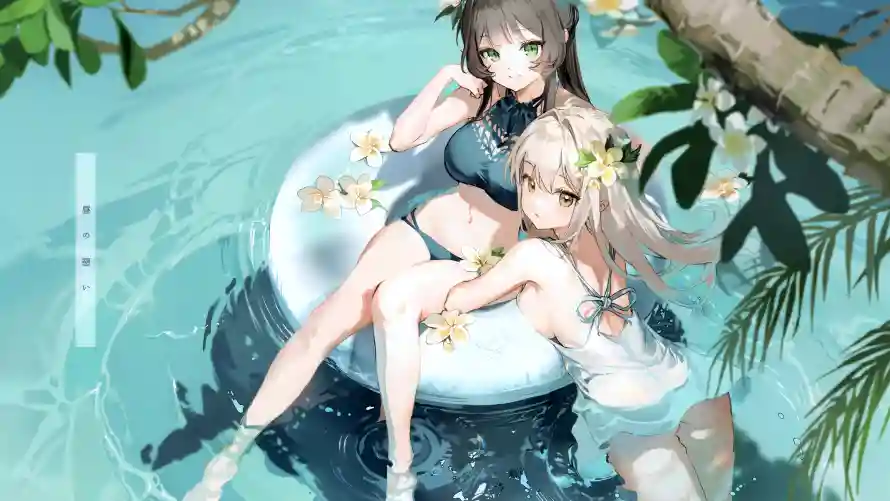 5k动漫壁纸-美少女和双生-动漫壁纸壁纸推荐「哲风壁纸」