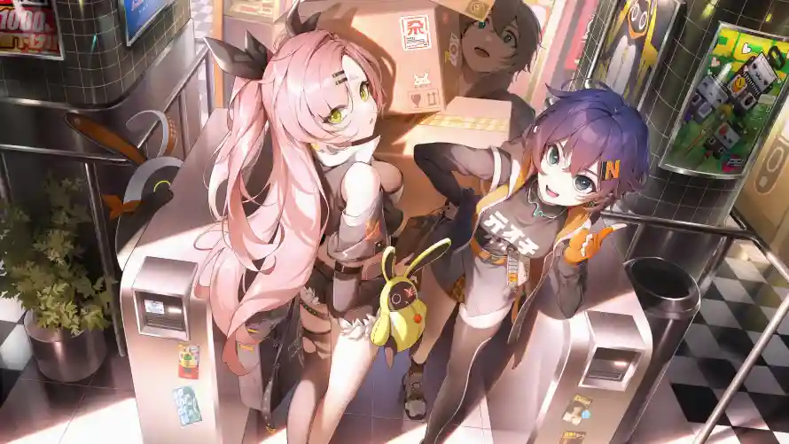 4k动漫壁纸 - 少女 - 二次元 - 人物形象「哲风壁纸」