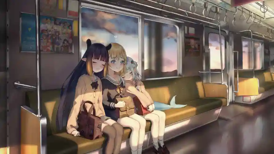 4k动漫壁纸 - 少女 - 二次元 - 人物插画「哲风壁纸」