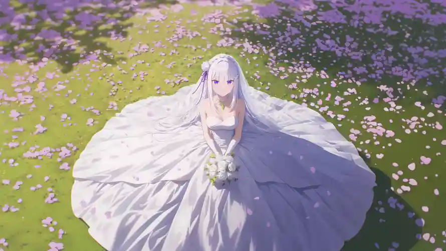 4kAI壁纸 - 婚纱 - 新娘 - 美女「哲风壁纸」