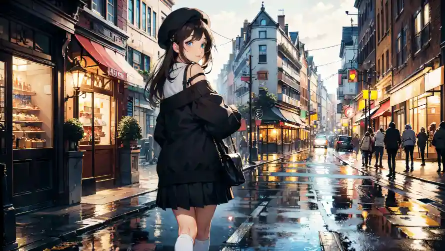 4kAI壁纸 - 少女 - AI少女 - 少女穿搭「哲风壁纸」