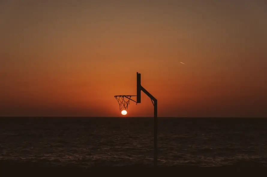4kNBA壁纸-夕阳美景和日落夕阳-海边景致「哲风壁纸」