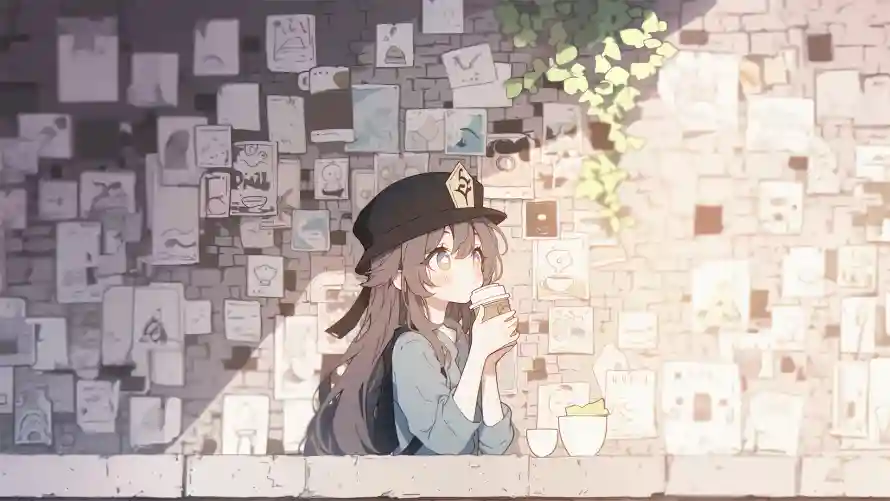 4k少女壁纸 - 背景 - 胡桃 - 二次元「哲风壁纸」