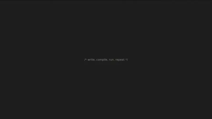4k简约壁纸 - 纯净 - code - 黑色背景「哲风壁纸」