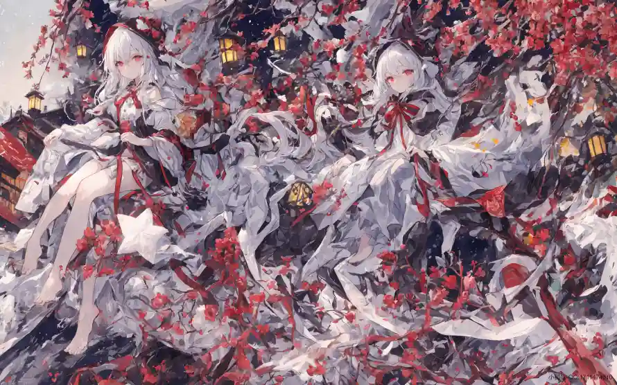 4kAI壁纸 - 喵喵喵 - 人物形象 - 奇幻场景「哲风壁纸」
