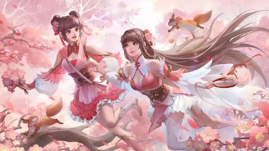 4k古装壁纸 - 少女 - 动漫双姝 - 动漫壁纸「哲风壁纸」 4k古装壁纸 - 少女 - 动漫双姝 - 动漫壁纸「哲风壁纸」