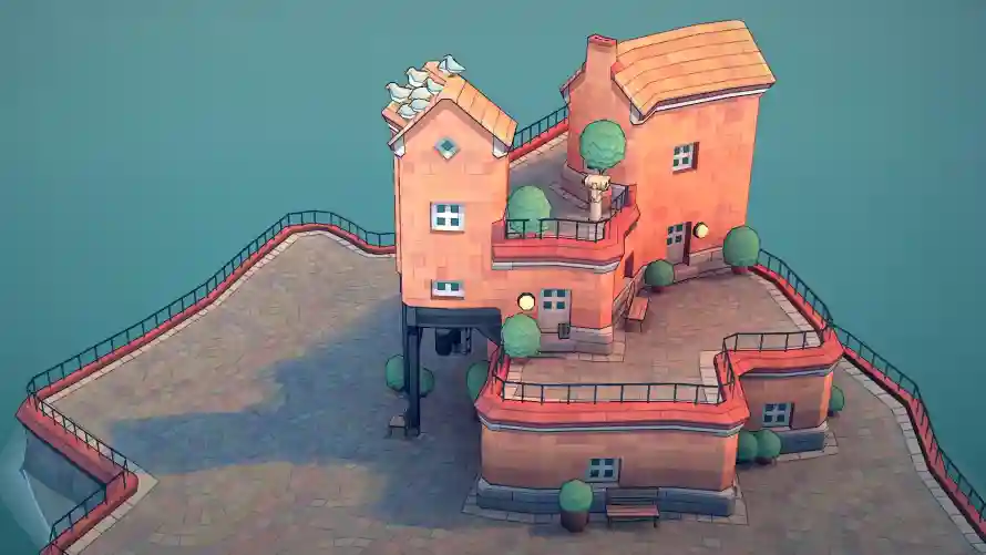 2k小屋壁纸-创意房屋壁纸和建筑-卡通建筑壁纸分享「哲风壁纸」