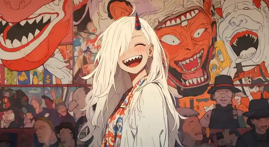 4k少女壁纸 - 二次元 - 动漫背景 - 奇幻鬼怪「哲风壁纸」