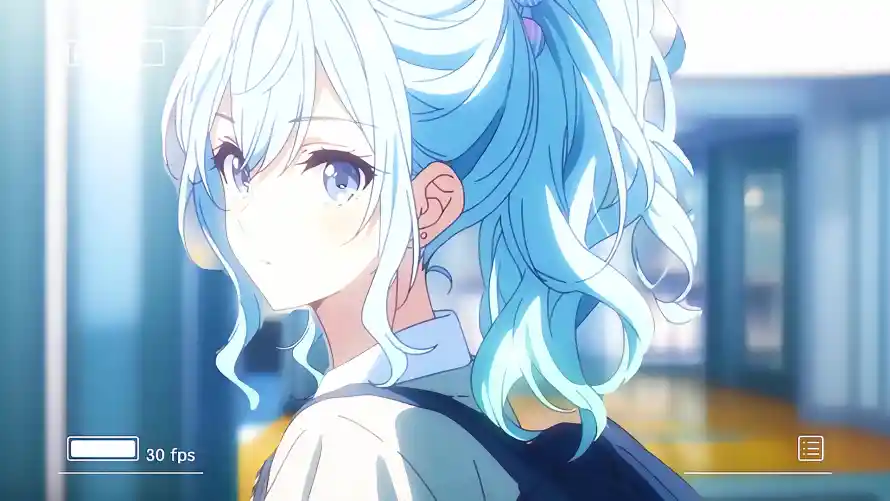 4k少女壁纸 - 二次元 - 动漫角色 - 白色头发「哲风壁纸」