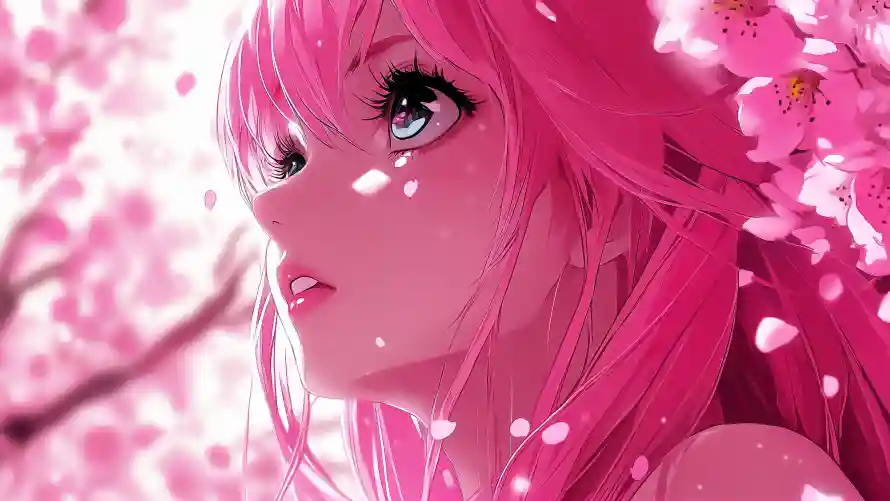 4k动漫壁纸 - 少女 - 樱花 - 背景「哲风壁纸」 4k动漫壁纸 - 少女 - 樱花 - 背景「哲风壁纸」