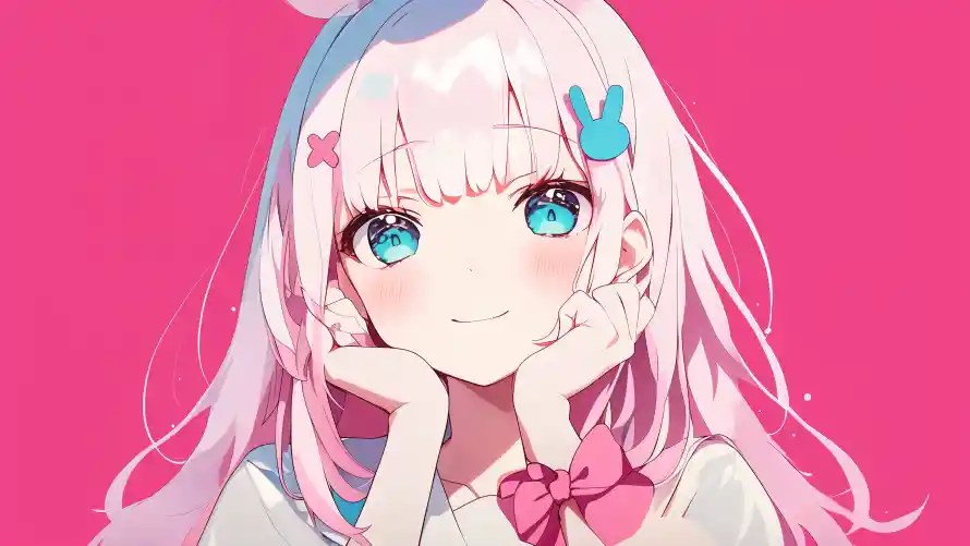 4k动漫壁纸 - 少女 - 二次元 - 蓝眼睛「哲风壁纸」 4k动漫壁纸 - 少女 - 二次元 - 蓝眼睛「哲风壁纸」