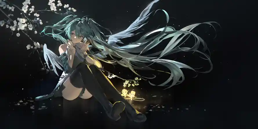 4k初音壁纸 - 少女 - 二次元 - 动漫角色「哲风壁纸」
