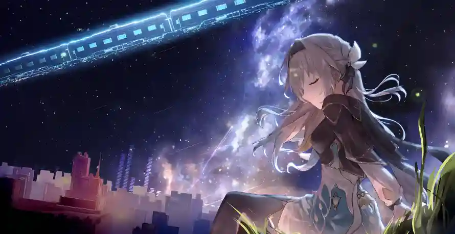 4k动漫壁纸 - 星空 - 背景 - 二次元「哲风壁纸」