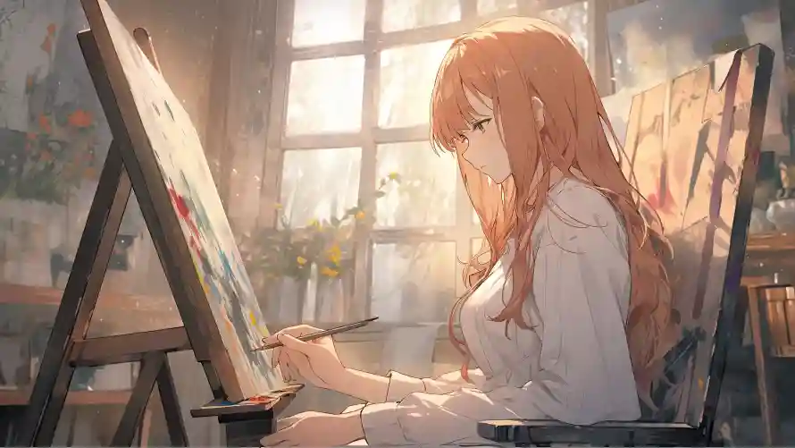 4k动漫壁纸 - 画 - 美女 - 二次元「哲风壁纸」