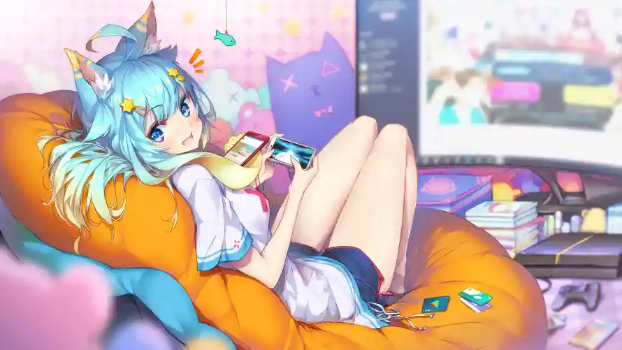 4k动漫壁纸 - 少女 - 萌系 - 二次元「哲风壁纸」