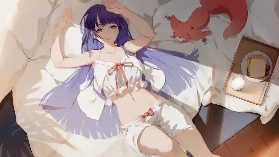 4k动漫壁纸 - 少女 - 二次元 - 狐狸元素「哲风壁纸」