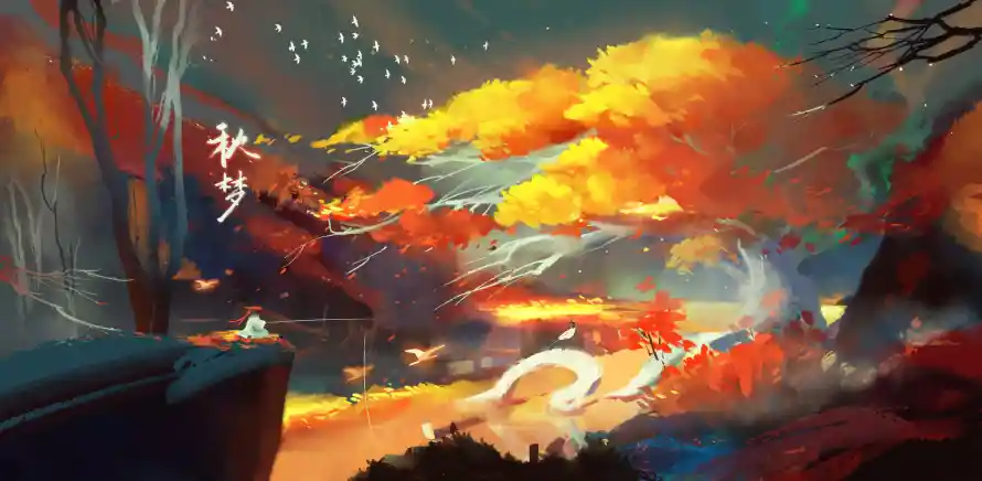 2k古风壁纸-古风秋景 - 秋景-壁纸推荐「哲风壁纸」