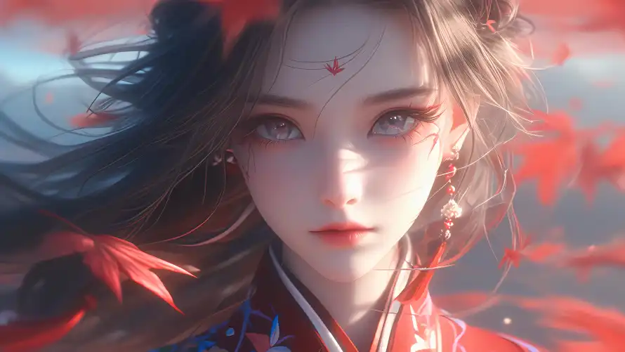 4k4K壁纸 - 壁纸 - 古风元素 - 古风少女「哲风壁纸」