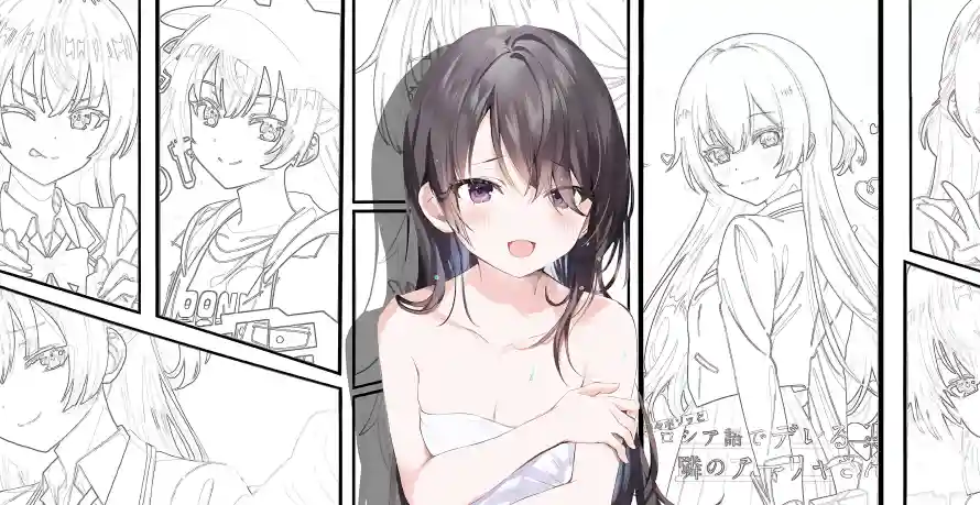 4k二次元壁纸-人物插画 - 动漫女孩-手绘角色「哲风壁纸」