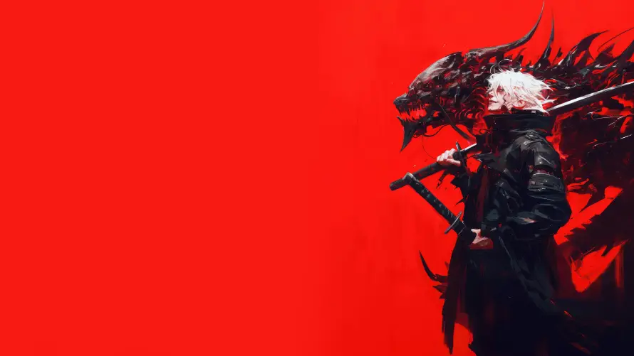 4kAI壁纸 - 动漫 - 武士 - 二次元「哲风壁纸」 4kAI壁纸 - 动漫 - 武士 - 二次元「哲风壁纸」