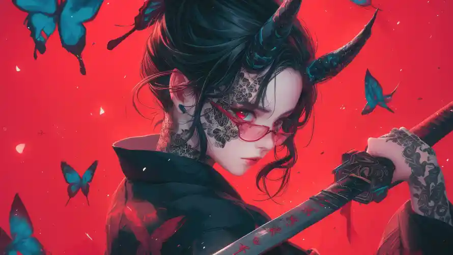 4kAI壁纸 - 动漫 - 少女 - 二次元「哲风壁纸」