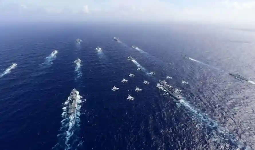 4k军事壁纸 - 海军 - 海洋 - 航行「哲风壁纸」